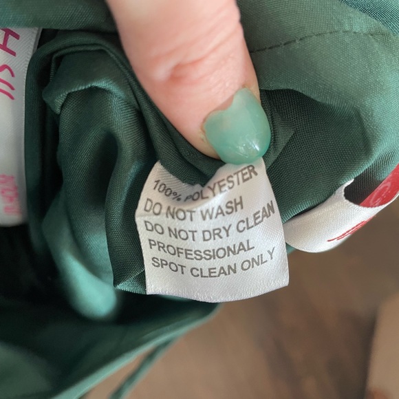 ⭐️2xHP⭐️ JJ’s House Hunter Green Floor Length Spaghetti Strap Dress - Picture 7 of 13